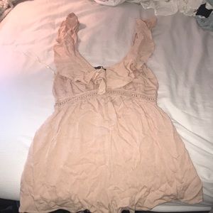 Kendall and Kylie light pink romper